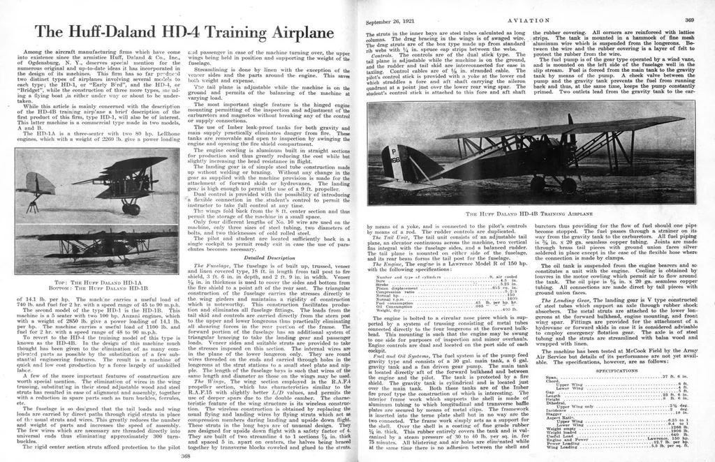 An illustration from Aviation Week 1921-09-26, 1921, leaf 6