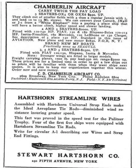 An illustration from Aviation Week 1921-12-12, 1921, leaf 11