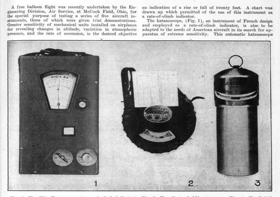 An illustration from Aviation Week 1922-06-26, 1922, leaf 9