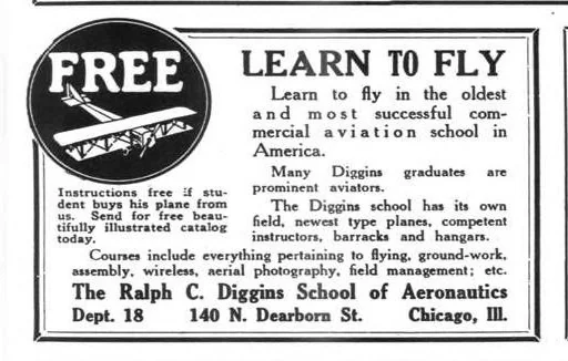 An illustration from Aviation Week 1922-08-28, 1922, leaf 13