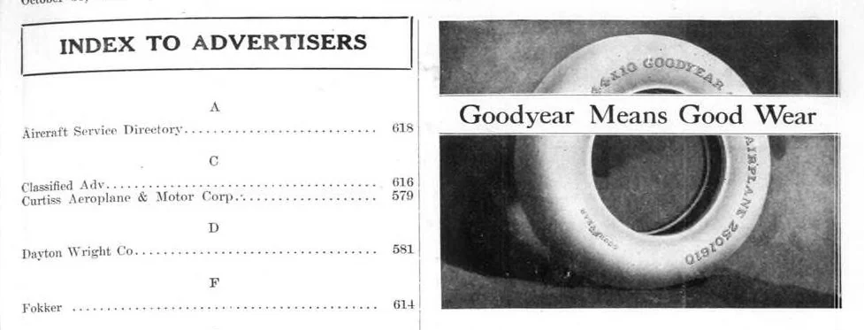 An illustration from Aviation Week 1922-10-30, 1922, leaf 20