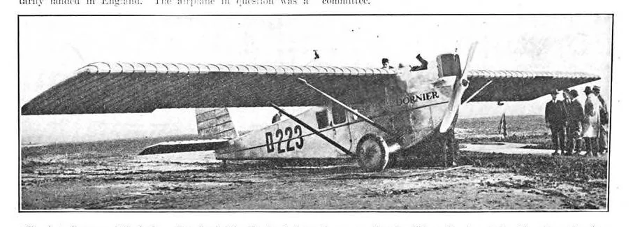 An illustration from Aviation Week 1923-01-22, 1923, leaf 8