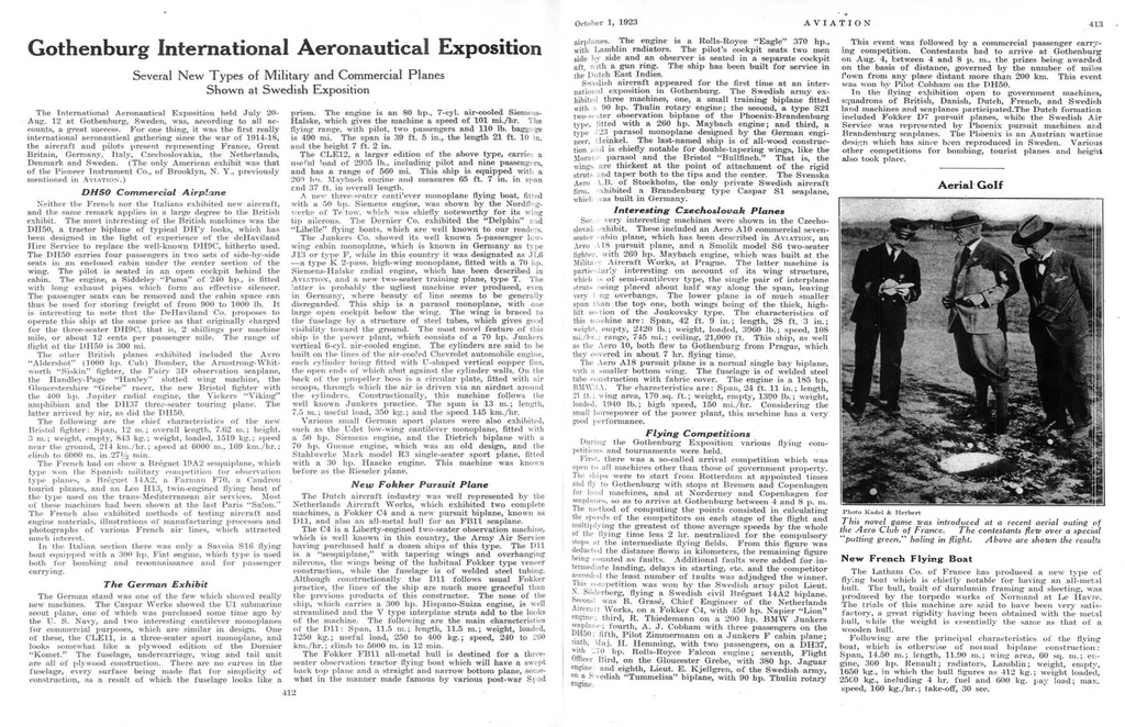 An illustration from Aviation Week 1923-10-01, 1923, leaf 14