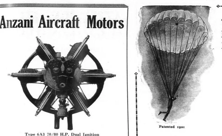 An illustration from Aviation Week 1924-08-18, 1924, leaf 10