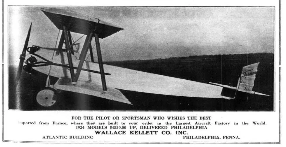 An illustration from Aviation Week 1924-09-08, 1924, leaf 1