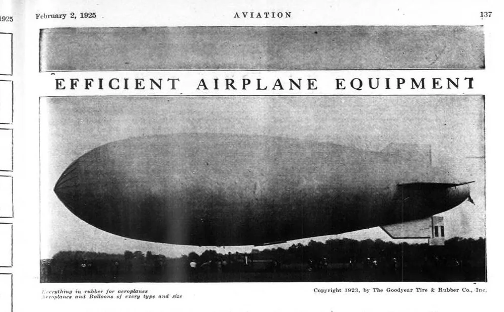 An illustration from Aviation Week 1925-02-02, 1925, leaf 8