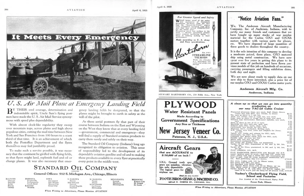 An illustration from Aviation Week 1925-04-06, 1925, leaf 13