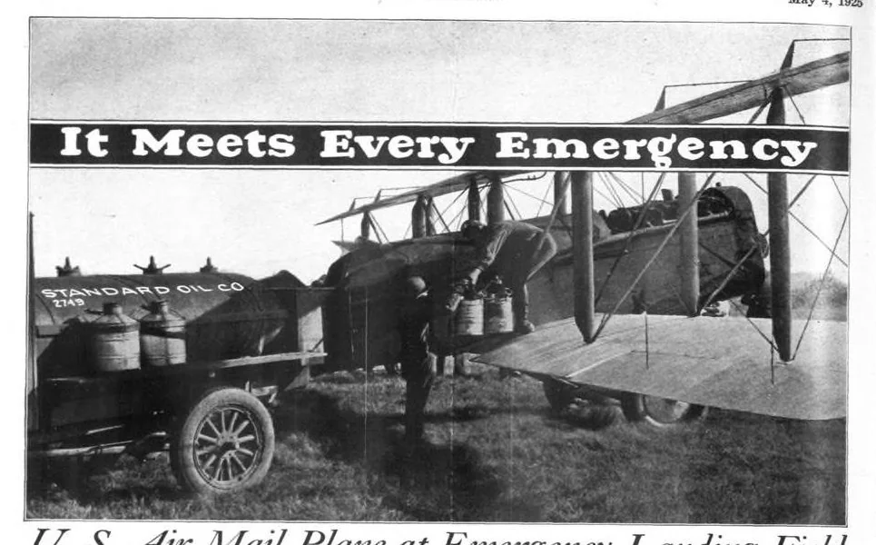 An illustration from Aviation Week 1925-05-04, 1925, leaf 1