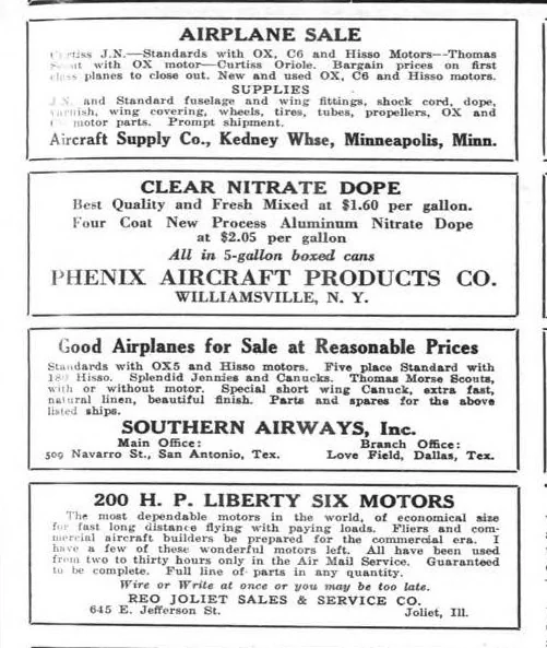 An illustration from Aviation Week 1925-05-11, 1925, leaf 11