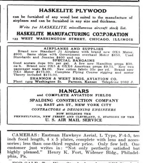An illustration from Aviation Week 1925-06-08, 1925, leaf 11