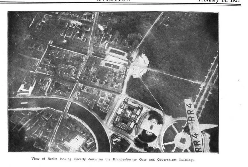 An illustration from Aviation Week 1927-02-14, 1927, leaf 7