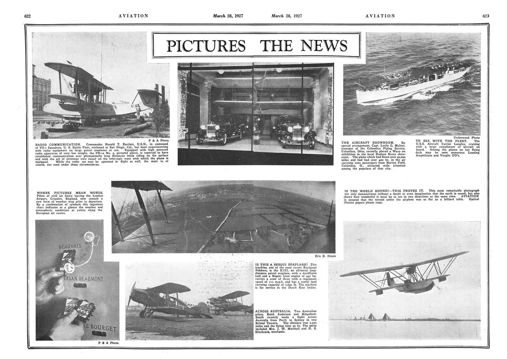 An illustration from Aviation Week 1927-03-28, 1927, leaf 13