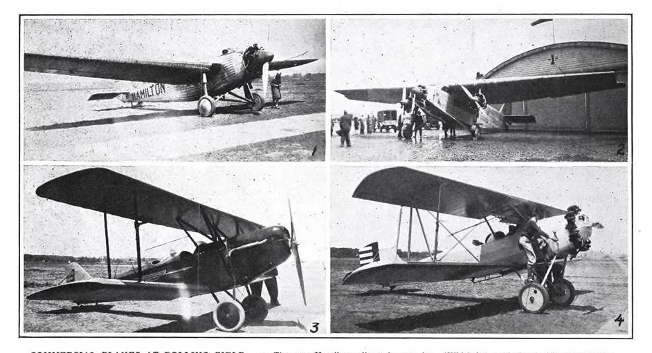 An illustration from Aviation Week 1927-05-16, 1927, leaf 7