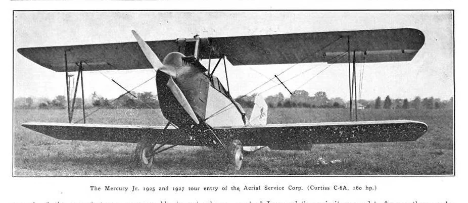 An illustration from Aviation Week 1927-07-25, 1927, leaf 9