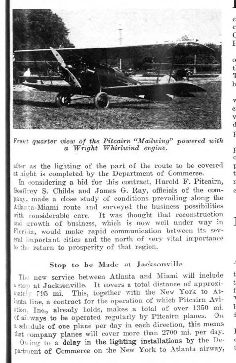An illustration from Aviation Week 1927-12-26, 1927, leaf 6