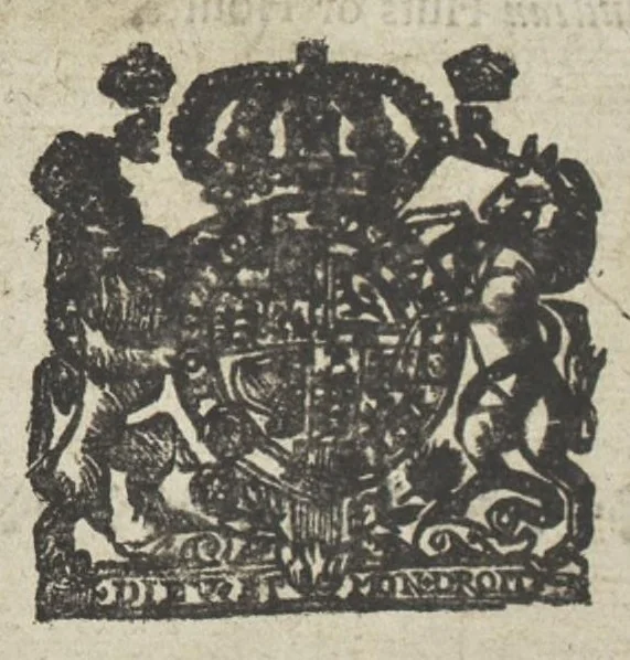 An illustration from A new and further narrative of the state of New-England, being a continued account of the bloudy sic Indian-war, from March till August, 1676., 1676, leaf 44