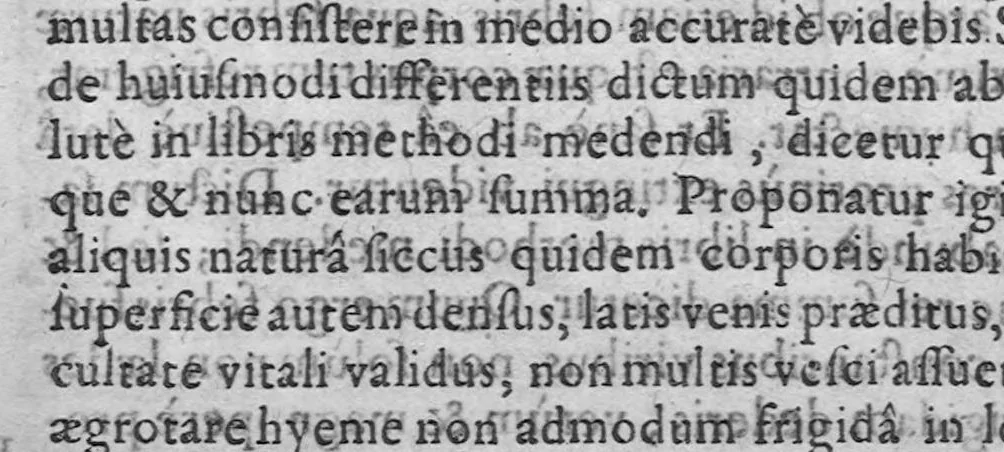 An illustration from Operum Hippocratis Coi, et Galeni Pergameni, medicorum omnium principum, tomus XI / tome 11, 1649, leaf 35