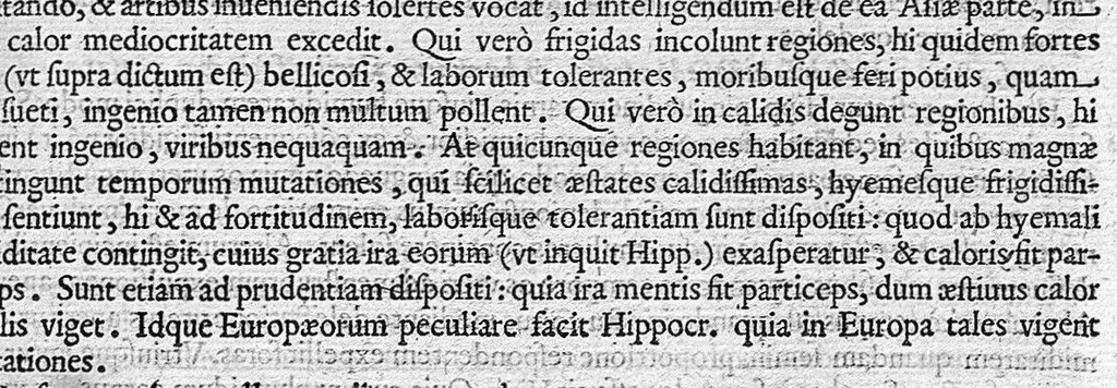 An illustration from Magnus Hippocrates cous Prosperi Martiani medici romani Notationibus explicatus., 1626, leaf 108