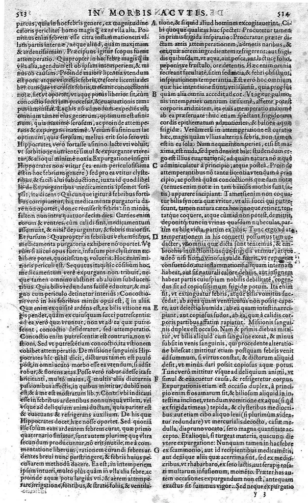 An illustration from Francisci Vallesii... in Aphorismos Hippocratis Commentarii VII... nunc iterum Ioan. Petri Ayroldi Marcelliani opera & industria fidelius elegantiusque editi..., 1589, leaf 275