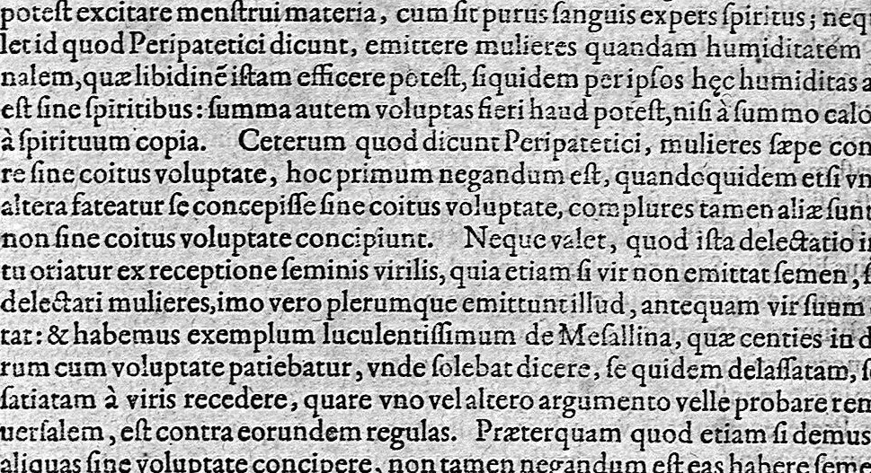 An illustration from Hieronymi Mercurialis,... Commentarii eruditissimi in Hippocratis,... Prognostica, Prorrhetica, de Victus ratione in morbis acutis et Epidemicas historias [cum versione eorum latina], quibus accessere tractatus luculentissimi de hominis generatione, vino et aqua balneisque pisanis, a Marco Cornacchino,... nunc primum in lucem editi..., 1602, leaf 296