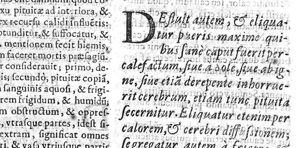 An illustration from Praelectiones Vallisoletanae in librum magni Hipp. Coi De morbo sacro. Auctore D. Antonio Ponze Sancta Cruz, ..., 1631, leaf 106