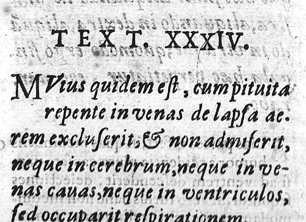 An illustration from Praelectiones Vallisoletanae in librum magni Hipp. Coi De morbo sacro. Auctore D. Antonio Ponze Sancta Cruz, ..., 1631, leaf 93