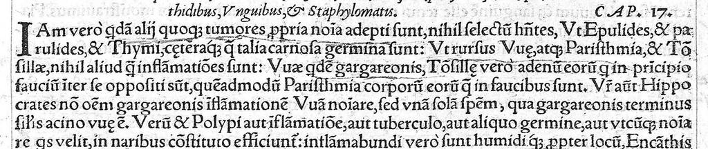 An illustration from Galeni omnia quae extant opera / vol. 4- Tertiae classis libri, 1565, leaf 167