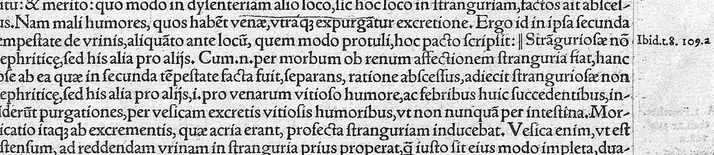 An illustration from Galeni omnia quae extant opera / vol. 4- Tertiae classis libri, 1565, leaf 250