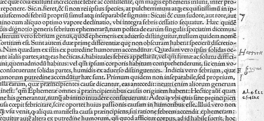 An illustration from Galeni omnia quae extant opera / vol. 4- Tertiae classis libri, 1565, leaf 65