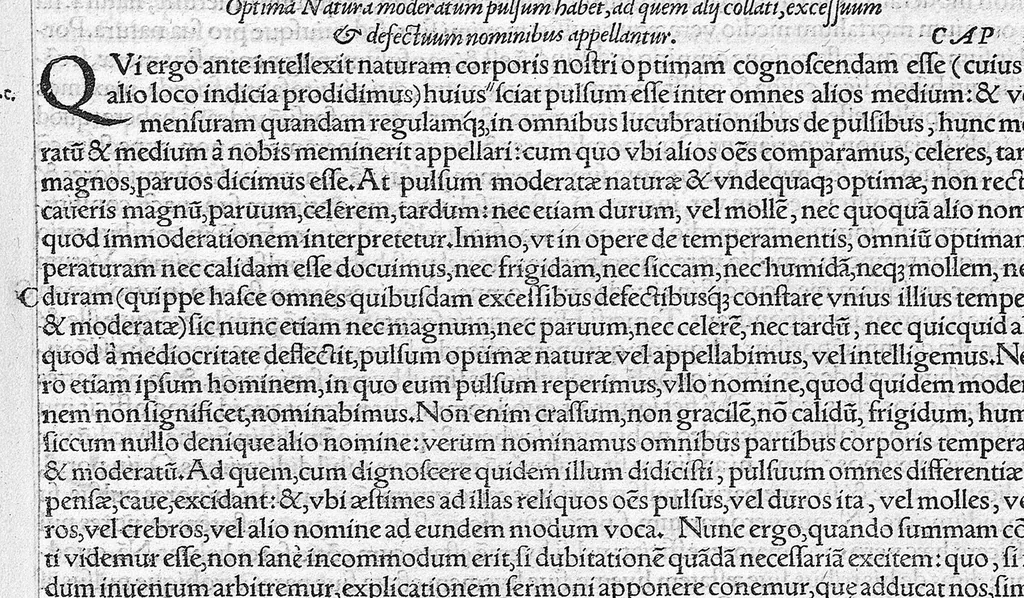 An illustration from Galeni omnia quae extant opera / vol. 5- Quartae classis libri, 1565, leaf 154