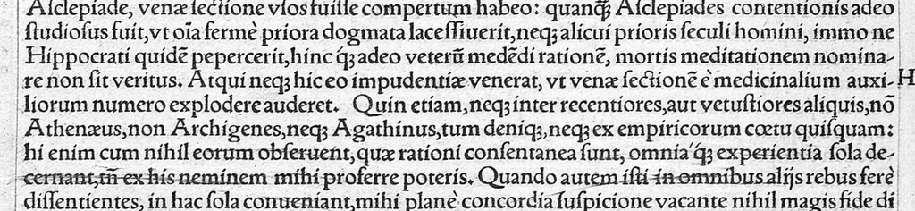 An illustration from Galeni omnia quae extant opera / vol. 7- Sextae classis libri, 1565, leaf 11