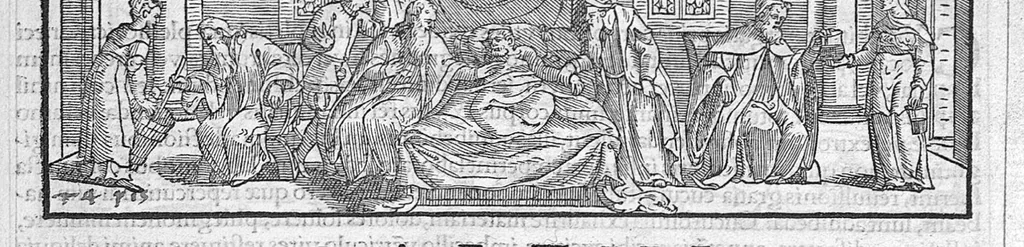 An illustration from Galeni omnia quae extant opera / vol. 7- Sextae classis libri, 1565, leaf 2