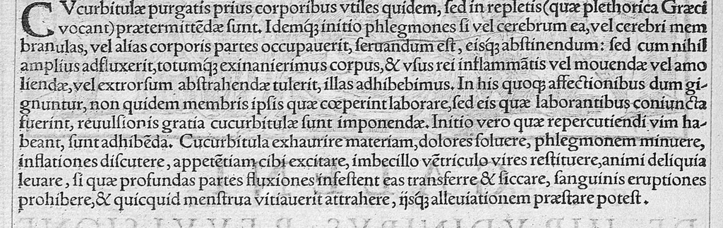 An illustration from Galeni omnia quae extant opera / vol. 7- Sextae classis libri, 1565, leaf 3