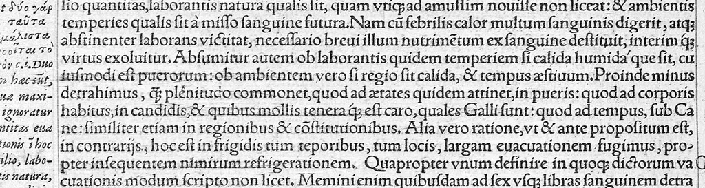 An illustration from Galeni omnia quae extant opera / vol. 7- Sextae classis libri, 1565, leaf 37