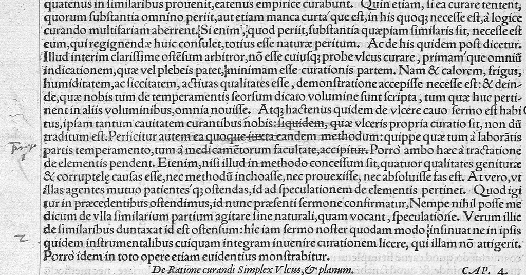 An illustration from Galeni omnia quae extant opera / vol. 8- Septimae classis libri, 1565, leaf 35