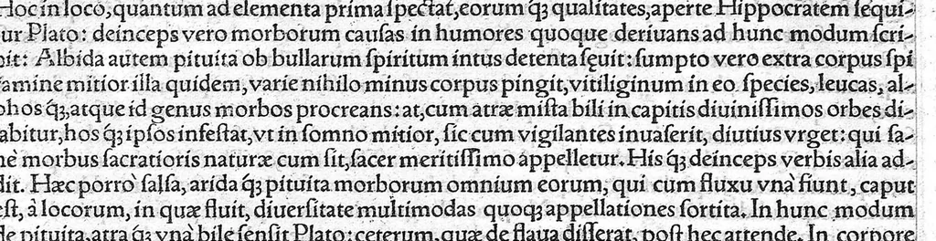 An illustration from Galeni omnia quae extant opera / vol.9- Extra ordinem libri, 1565, leaf 133