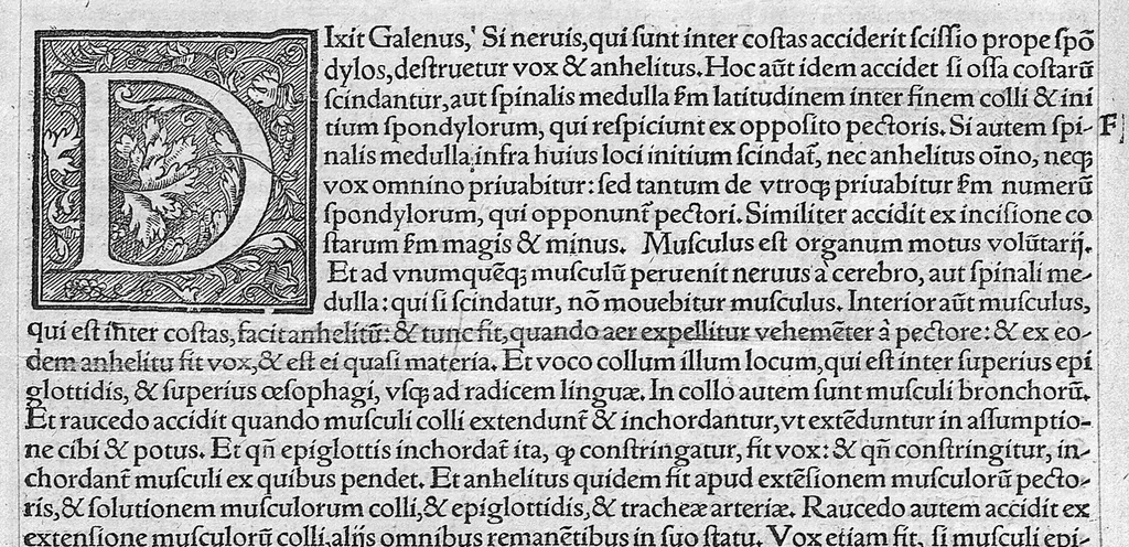 An illustration from Galeni omnia quae extant opera / vol. 10- Ascripti libri, 1565, leaf 121