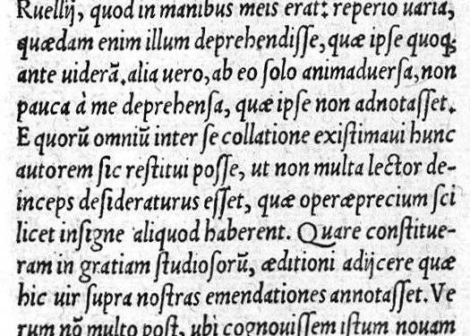 An illustration from In libros Pauli Aeginetae omnes, annotationes nunc et primum concinnatae, et in lucem editae., 1543, leaf 24