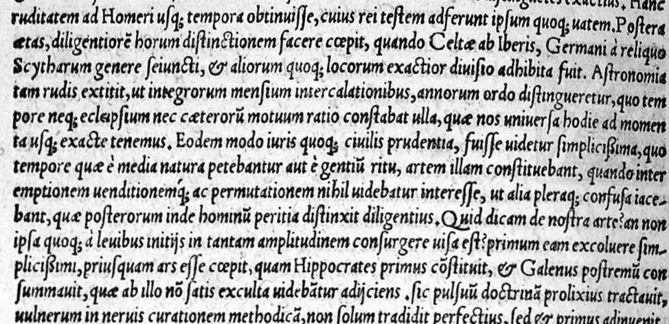 An illustration from In libros Pauli Aeginetae omnes, annotationes nunc et primum concinnatae, et in lucem editae., 1543, leaf 3