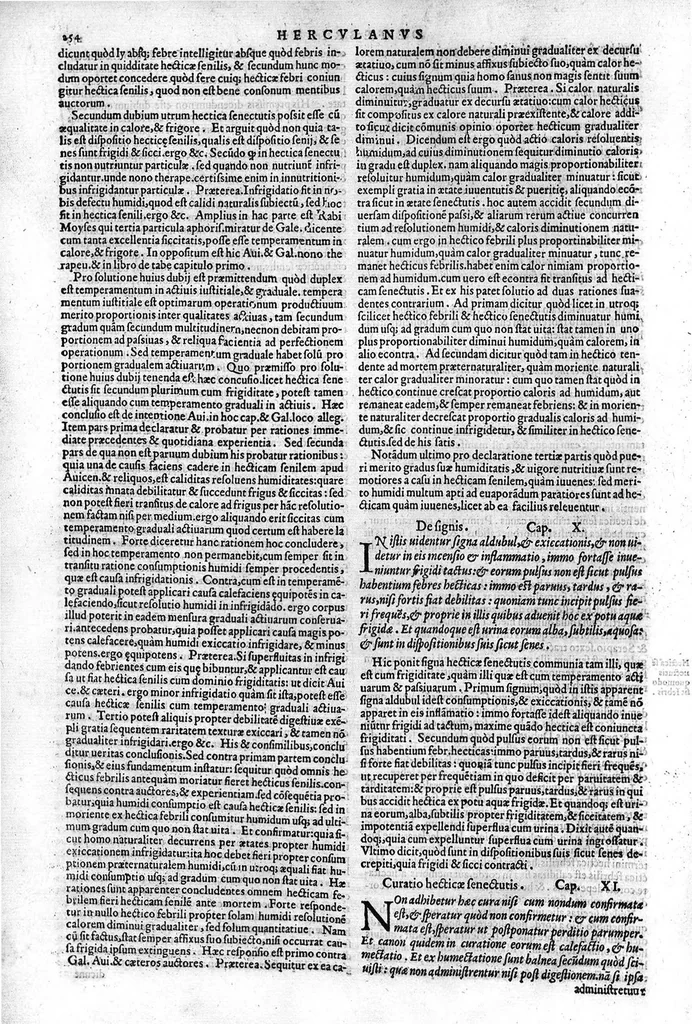 An illustration from Joannis Herculani in Avicennae quarti canonis fen in qua de febribus agitur, ... explicatio..., 1560, leaf 261