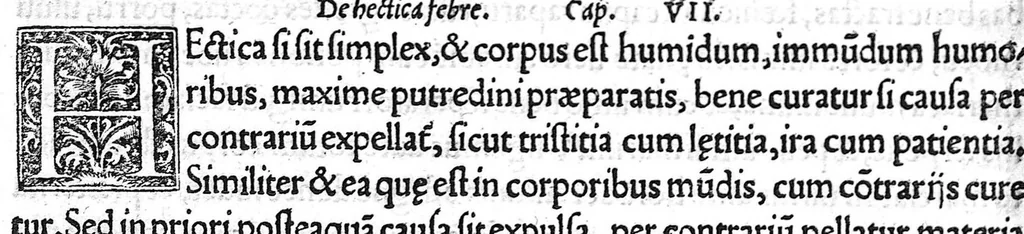 An illustration from Constantini Africani post Hippocratem et Galenum, quorum, Graece linguae doctus, sedulus suit lector, medicorum nulli prorsus, multis doctissimis testibus, posthabendi opera, conquisita undiq(ue) magno studio ..., 1536, leaf 215