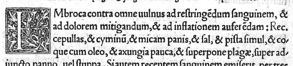An illustration from Constantini Africani post Hippocratem et Galenum, quorum, Graece linguae doctus, sedulus suit lector, medicorum nulli prorsus, multis doctissimis testibus, posthabendi opera, conquisita undiq(ue) magno studio ..., 1536, leaf 347