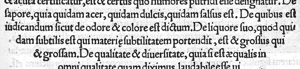 An illustration from Summi in omni philosophia uiri Constantini Africani medici operum reliqua, hactenus desiderata, nuncq[ue] primum impressa ex uenerandæ antiquitatis exemplari, quod nunc demum est inuentum. In quibus omnes communes loci, qui propriè Theorices sunt, ita explicantur & tractantur, ut medicum futurum optimè formare & perficere possint: Quaecun[que] enim Galenus iustò fusius habet clara & docta breuitate perstringit, & apud Hippocratem obscurioribus mirabilem lucem addit, disciplinarum omnium, precipuè dialectices praesidijs instructissimus autor, 1539, leaf 222