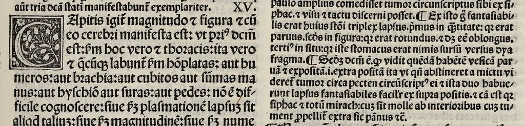 An illustration from Expositio Ugonis Senensis super libros Tegni Galieni, leaf 103