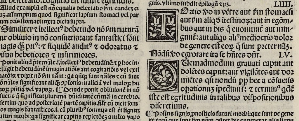 An illustration from Expositio Ugonis Senensis super libros Tegni Galieni, leaf 119