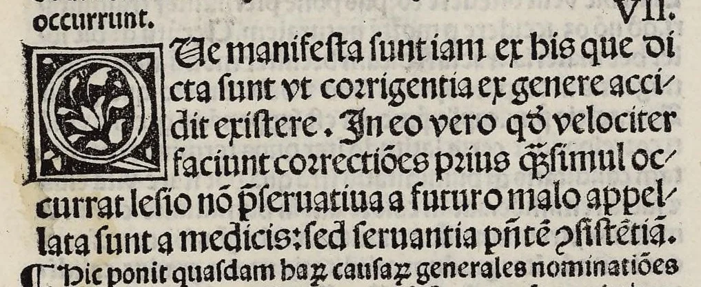 An illustration from Expositio Ugonis Senensis super libros Tegni Galieni, leaf 132