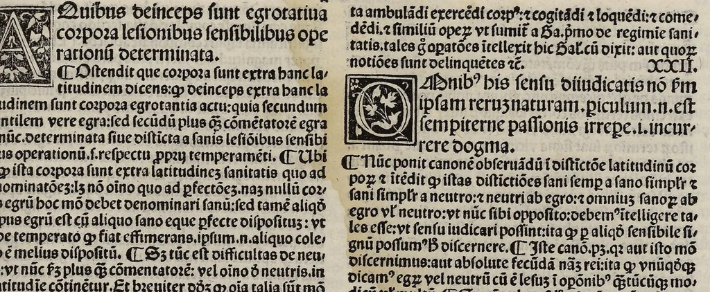 An illustration from Expositio Ugonis Senensis super libros Tegni Galieni, leaf 29