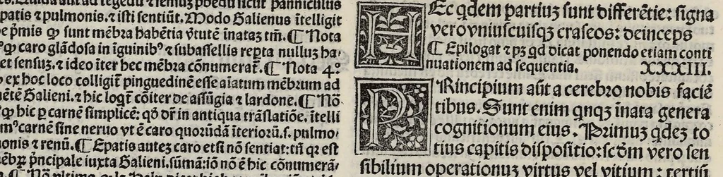 An illustration from Expositio Ugonis Senensis super libros Tegni Galieni, leaf 33