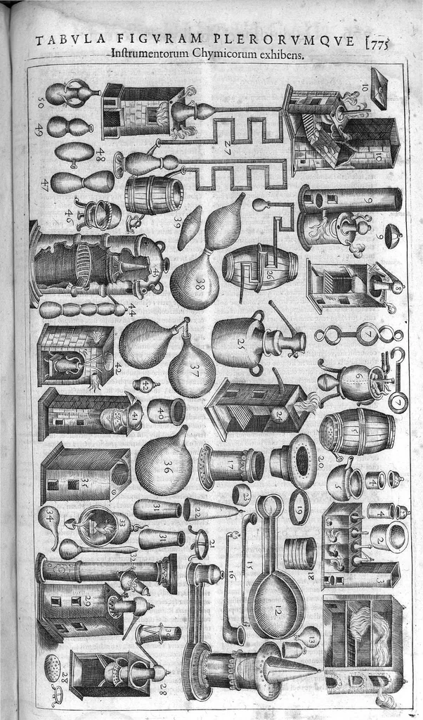 An illustration from Danielis Sennerti,... Operum, tomus primus, 1650, leaf 817