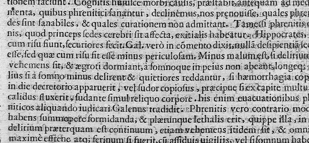 An illustration from De medicina methodica libri tredicim, 1611, leaf 262